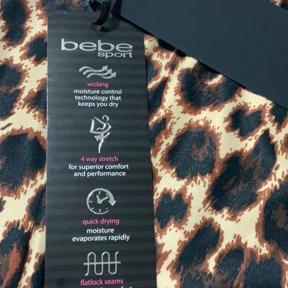NWT BEBE ACTIVE TOP - Picture 6 of 6
